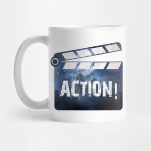 'Action!' Clapperboard design Mug